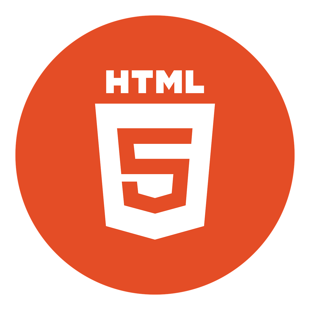 Icon representing Html5 technology